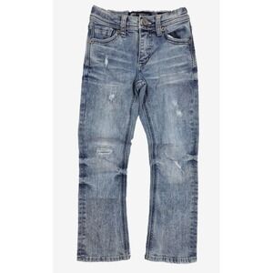 BKE Stretch Conner Straight Boot Cut Fit Stonewashed Denim Jeans Boy's Size 6R